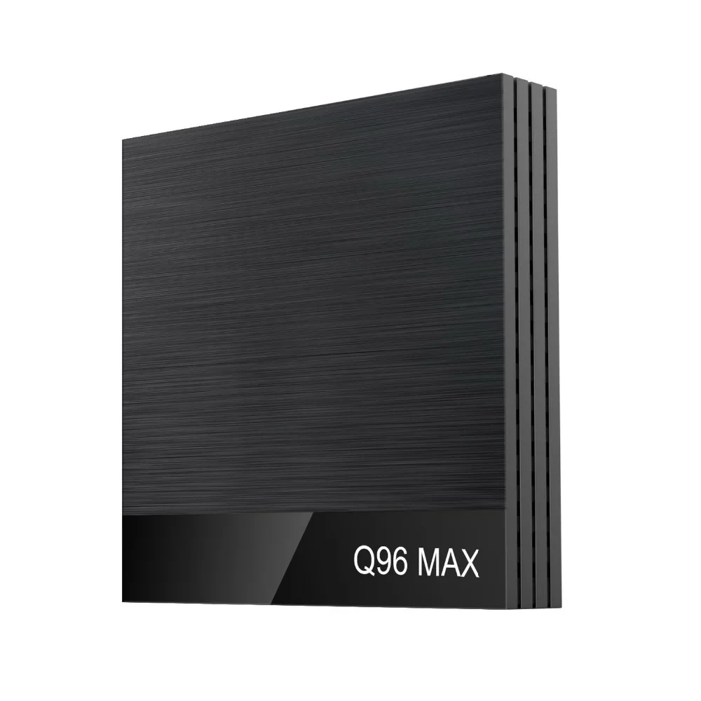 Android 9 0 Смарт ТВ бокс Q96 Max Allwinner H6 Четырехъядерный 4 ГБ ОЗУ 32 Гб ПЗУ 6K H.265 2 4G WiFi USB3.0