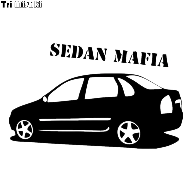 Tri Mishki HZX005 12*20см 1-4 шт наклейки на авто SEDAN MAFIA FOR LADA KALINA ЛАДА КАЛИНА СЕДАН МАФИЯ