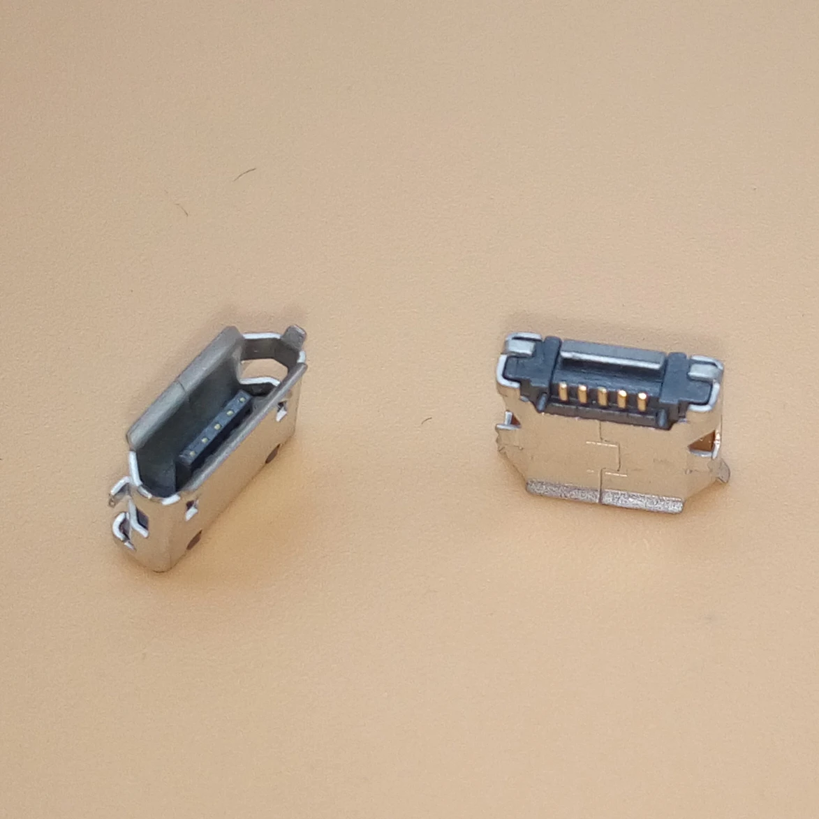 

10PCS/LOT Micro USB Connector Jack Female Type 5Pin MK5P SMT Tail Charging socket PCB Board