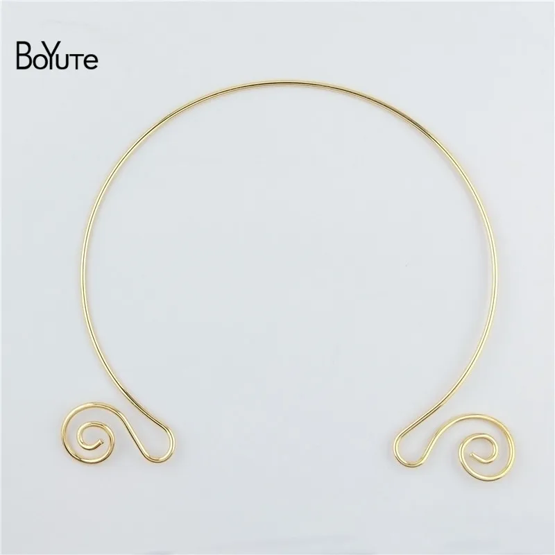 BoYuTe 1552MM Metal Copper Women Wreath Collar Choker Necklace Diy Jewelry Accessories (6)