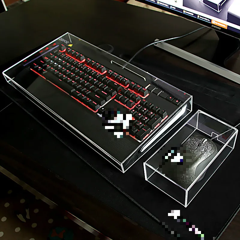 Acrylic Dust Protection Cover For Corsair Keyboard Mouse In Keyboards 