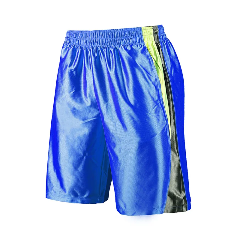 Летние Новые мужские баскетбольные шорты Дышащие Беговые фитнес-шорты с карманами на шнурке спортивные Джерси MA55 - Цвет: Синий