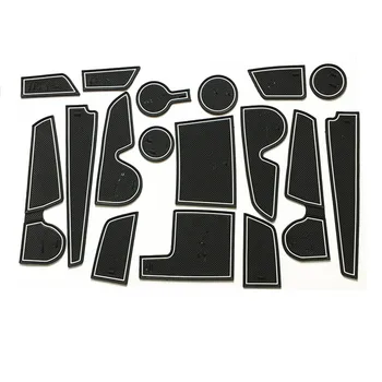 

Anti Non Slip With Words In Car stickers Door Groove Cup Gate Slot Mat Pad For Hyundai Creta IX25 2015 2016 2017