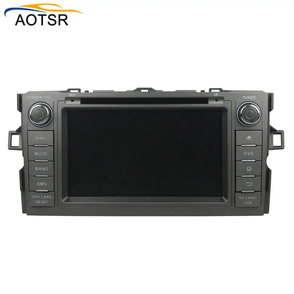 Discount DSP 4+64 Android 9.0 Car DVD Stereo Multimedia head unit For TOYOTA Auris 2010-2014 BT Radio GPS Navigation Video Audio map wifi 3