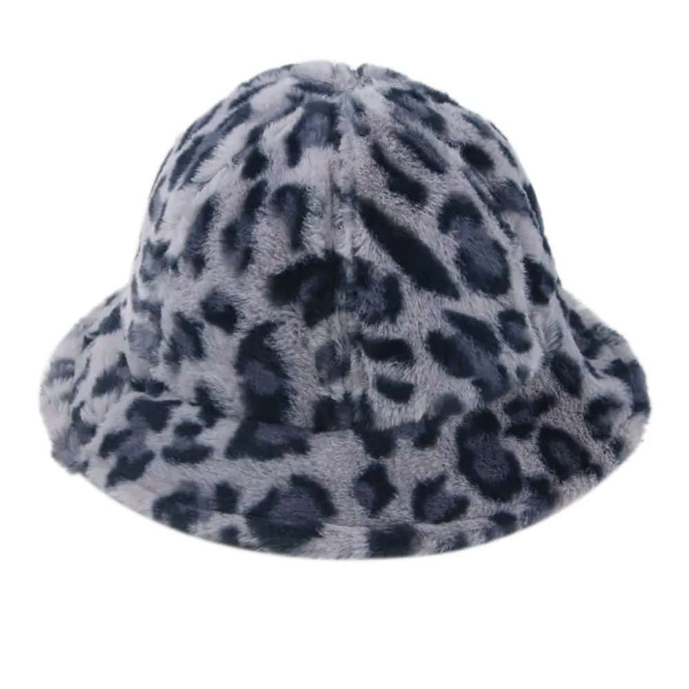Шляпа от солнца, Панама, зимняя шапка в рыбацком стиле, шапка для мальчиков и девочек, теплая Модная леопардовая шапка, женская шапка