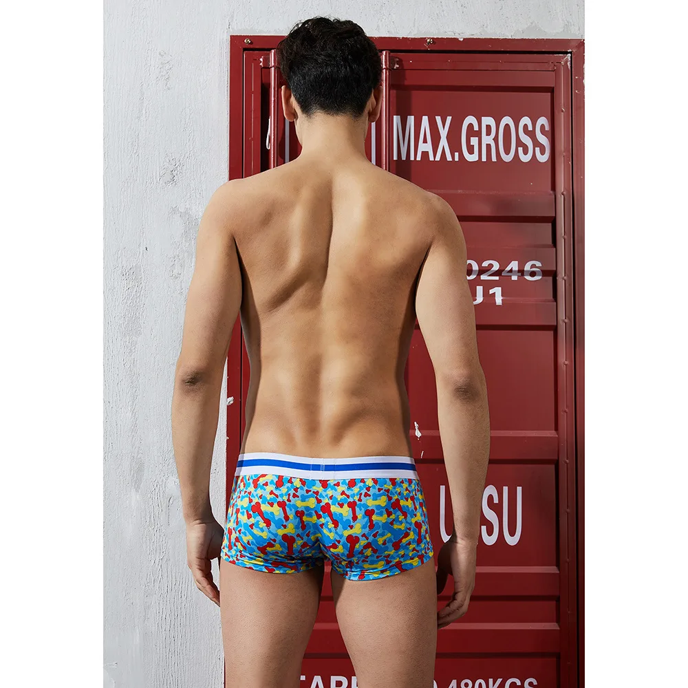 Underwear Men Sexy Boxer Ropa Interior Hombre Cueca Masculina Calzoncillo Boxershorts Men Calecon Homme Boxer penis Pouch