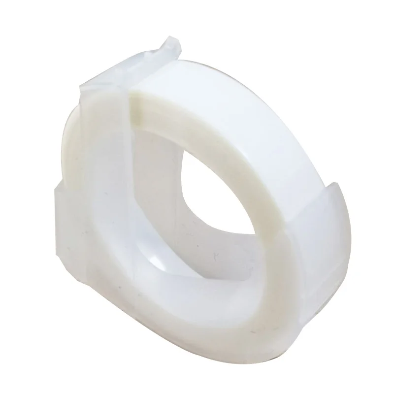 

CIDY 3 rolls 9mm *3m Dymo 3D Plastic Clear Color Embossing Tape for Embossing Label Maker DYMO 1011 1610 12965 MOTEX E101