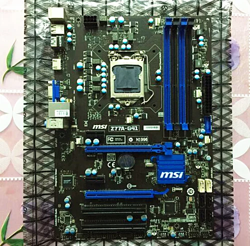 

Free shipping original motherboard for MSI Z77A-G41 DDR3 LGA 1155 32G usb3.0 z77 Desktop Motherboard