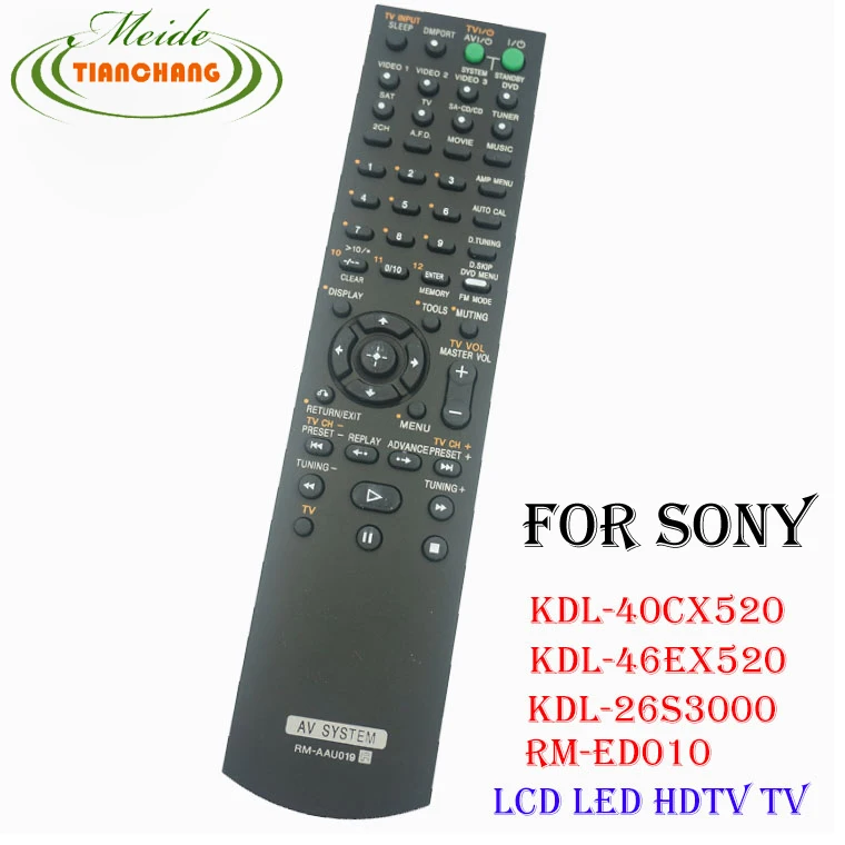 (4 Pcs/ lot) Wholesale New Replacement RM AAU019 remote control For SONY Home Theater amplifier