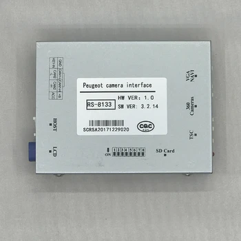 

Car Parking Guidelines Assist Front and Backup Rear Camera Interface Reverse Improve For Peugeot 5008 2018