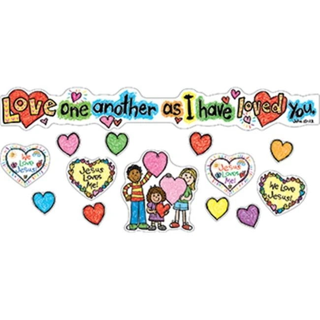 Carson Dellosa CD-210020 Love One Another Mini Bb Set Gr Pack-3