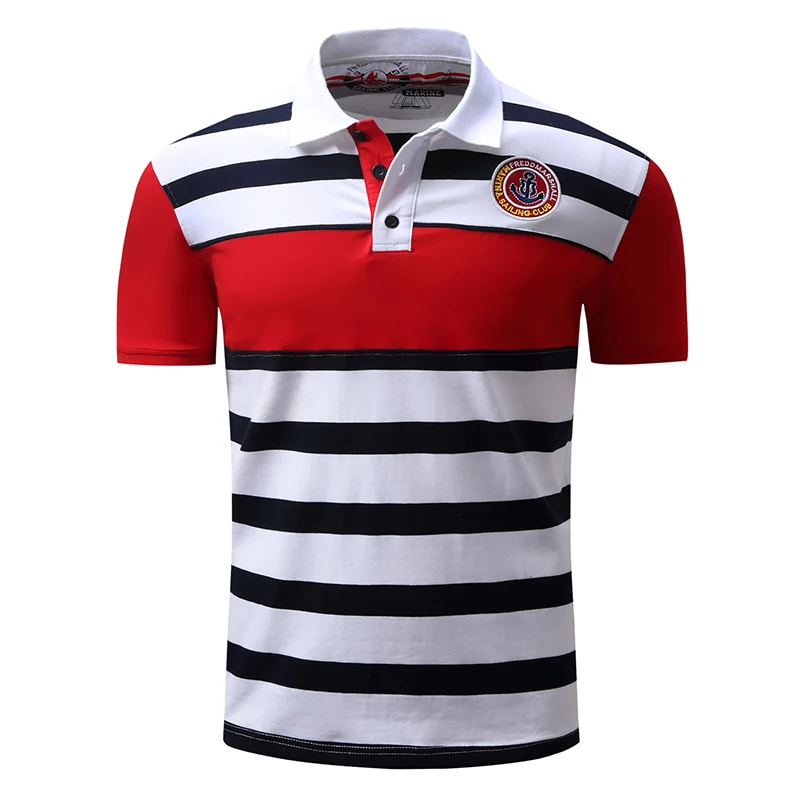 Polo Shirt Spring And Summer New Casual Men's Polo Shirt Short-sleeved Striped Collar Shirt Business Short Sleeve Polo Shirt Spring And Summer New Casual Men's Polo Shirt Short-sleeved Striped Collar Shirt Business Short Sleeve