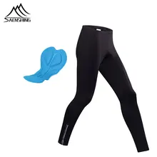 SAENSHING велосипедные штаны с гелевой подкладкой зимние утепленные флисовые сохраняющие тепло велосипедные брюки теплые брюки для горного велосипеда велошорты