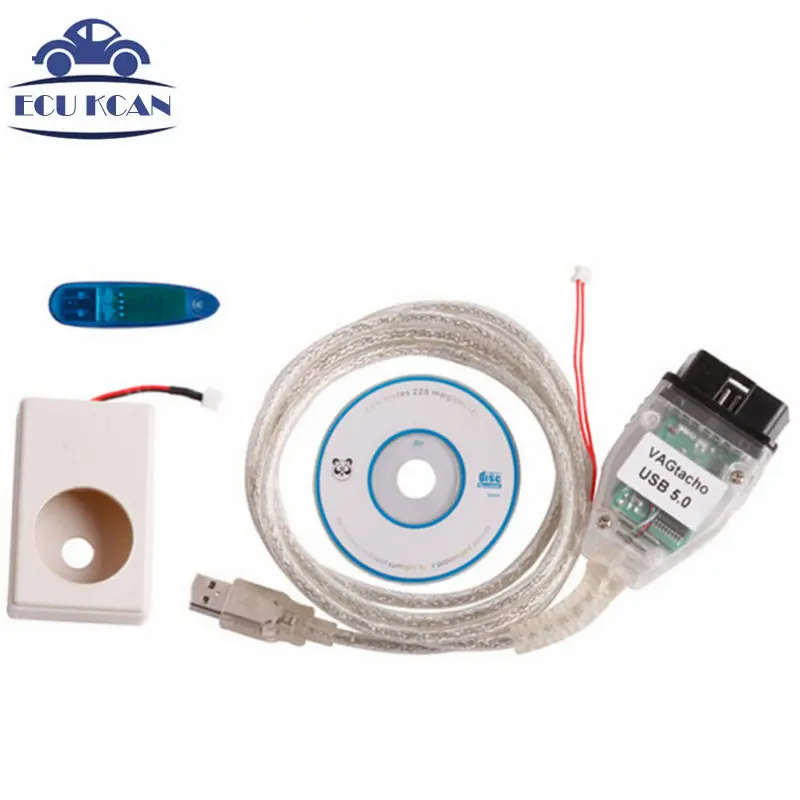 

VAG Tacho 3.01+OPEL IMMO ECU Chip Tuning Tool Vag Tacho 5.0 USB VAGtacho 5.0 For MCU 24C32 or 24C64 With Dongle Free Shipping