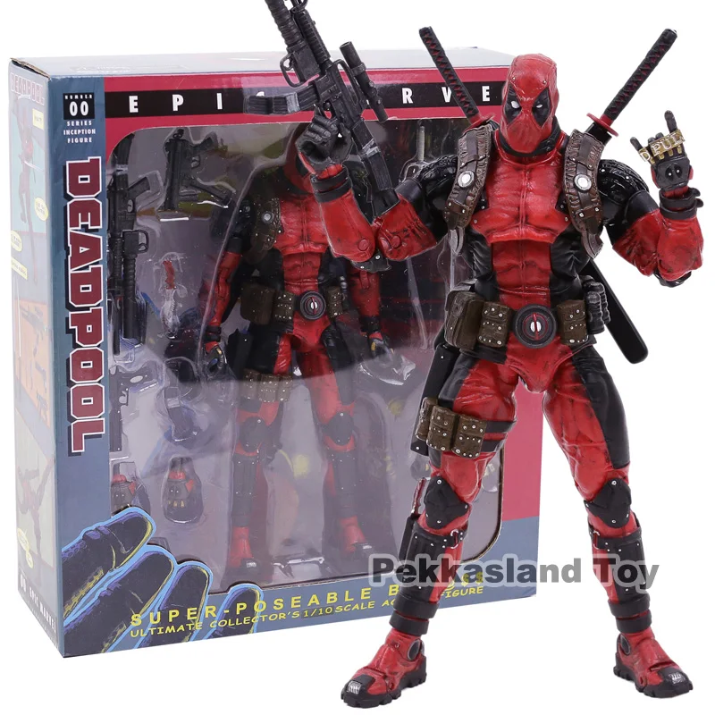 

NECA Deadpool Ultimate Collector's 1/10 Scale Epic Marvel PVC Action Figure Collectible Model Toy