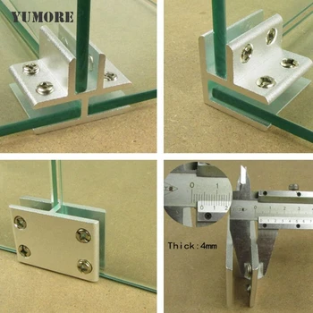 

3 different designs glass clamp,Glass Clips for sign glass board holding 10- 12 mm thick furniture hardware
