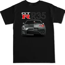 Японская Классическая легенда автомобиль GTR Skyline R35 R32 R33 R34 двигатель Замена значок турбо футболка