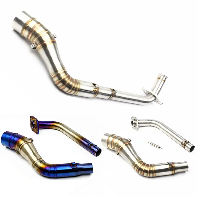 Выхлопная труба для мотоцикла YAMAHA NVX 125 155 NVX125 NVX155 Esca[e передняя выхлопная из