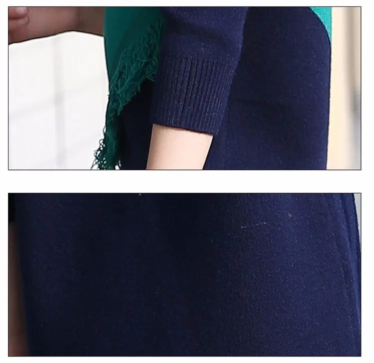 2017 new knitting tassels girls sweater spring autumn winter casual children school clothing preppy style knitted kids sweaters girls dresses 6 7 8 9 10 11 12 13 14 15 16 years old little teenage big girls long sweater dress (4)