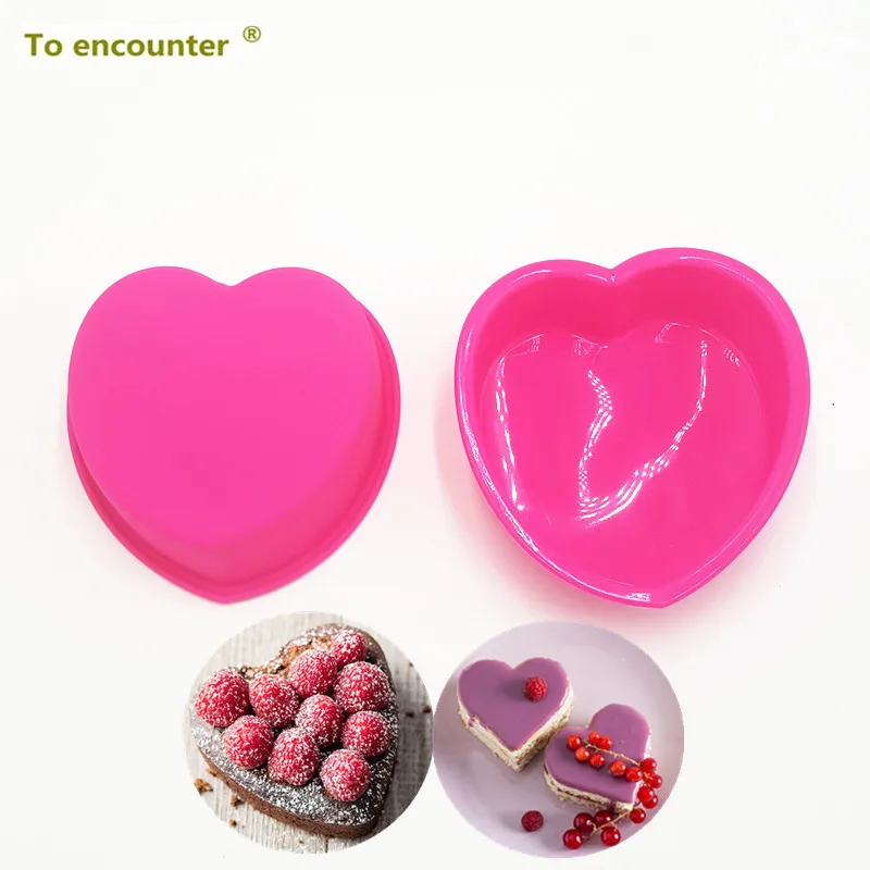 To encounter 11 5*11*3 см 26 г маффины в форме маленького сердца формы для выпечки кексов
