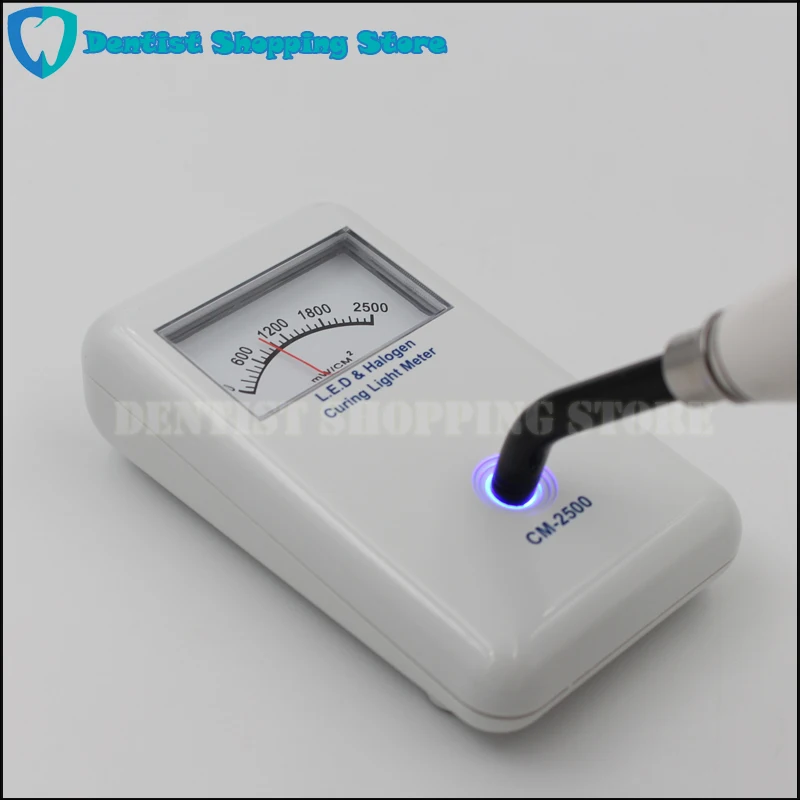  Dental LED Curing Light Radiometer Light Meter 2000mW/cm2 - 32894367654