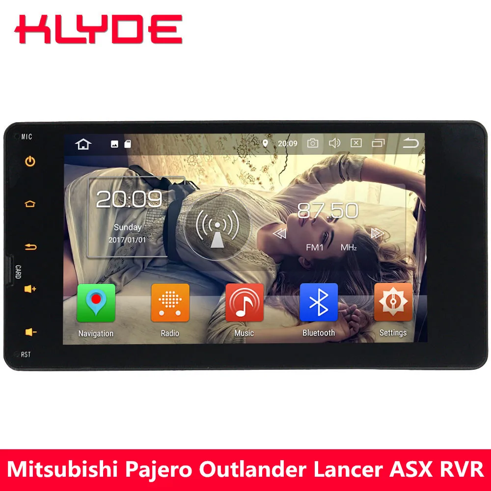 

KLYDE 4G Octa Core Android 8 4GB RAM 32GB ROM Car DVD Player Stereo Radio For Mitsubishi ASX RVR Outlander Lancer 2013 2014 2015