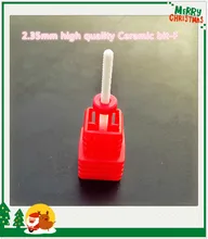 1pcs wholesale 3 32 Ceramic Fine nail drill bit salon electric drill manicure machine for nail