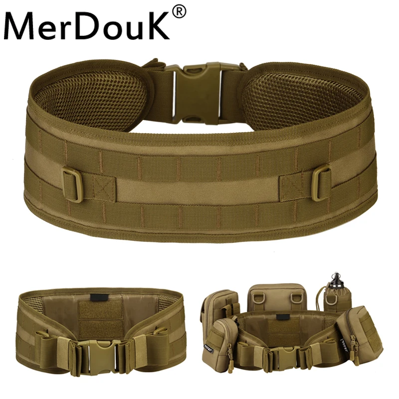 

Tactical Molle Belt Modular Patrol Operator Belt Military Tactical Padded Belts Outside Multi-Use Waistband