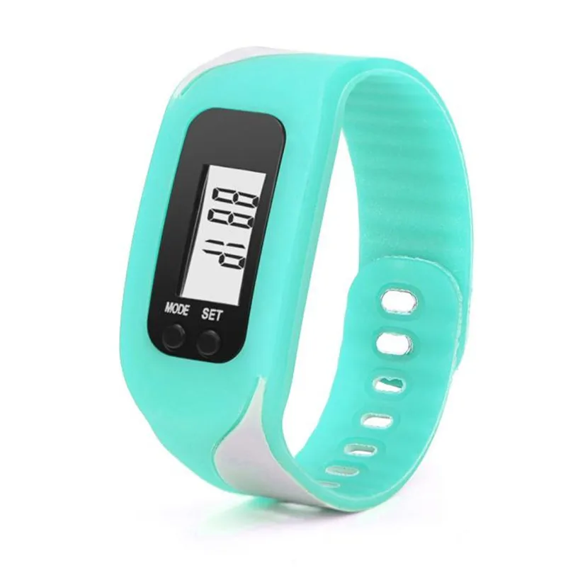 Digital LCD Pedometer Run Step Walking Distance Calorie Counter Women&Men Sport Fitness Watch Bracelet Wholesale #2AP22 (1)