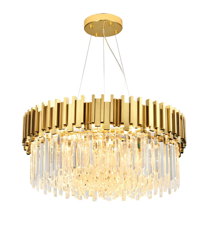 

Phube Lighting Modern Crystal Chandelier Lighting Fixture Luxury Contemporary Chandeliers Hanging Light for Home Hotel