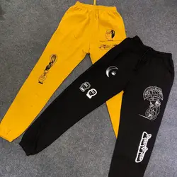 Kanye West Brain Dead Gustavo Pantalones Deportivos Otoño Invierno 19Ss 1: 1 Joggers Black Brain Dead Gustavo Pantalones Deportivos Hip Hop Pantalones Kanye West Brain Dead Gustavo Pantalones Deportivos Otoño Invierno 19Ss 1: 1 Joggers Black Brain Dead Gustavo Pantalones Deportivos Hip Hop Pantalones