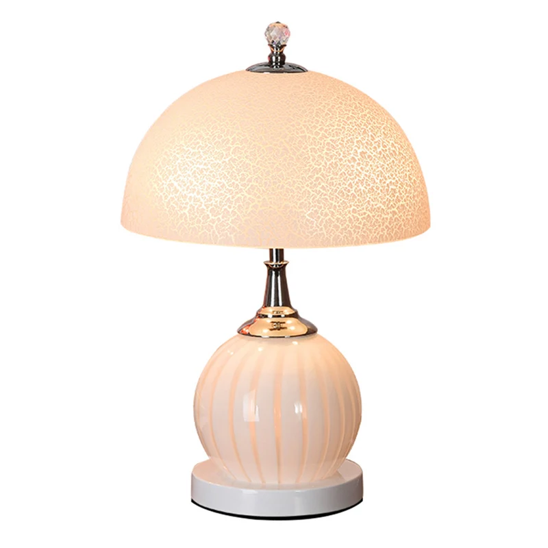 

Modern simple desk lamps Creative study living room Warm and romantic decoration table lights bedside LED reading lamp lighting