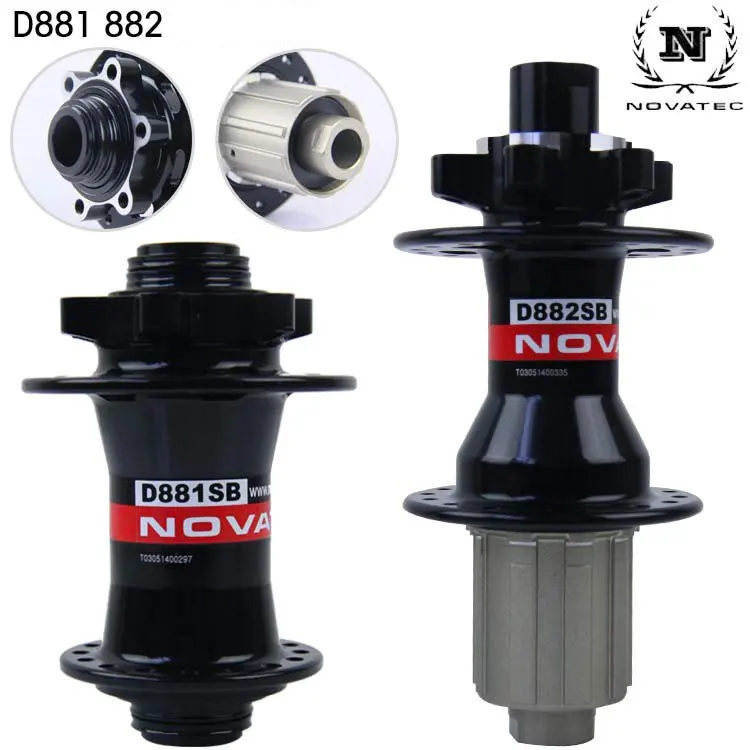 Novatec D881SB 15 мм/D882SB 142*12 мм 32h XX1 XD 8/9/10/11s велосипедная ступица MTB/4 подшипник