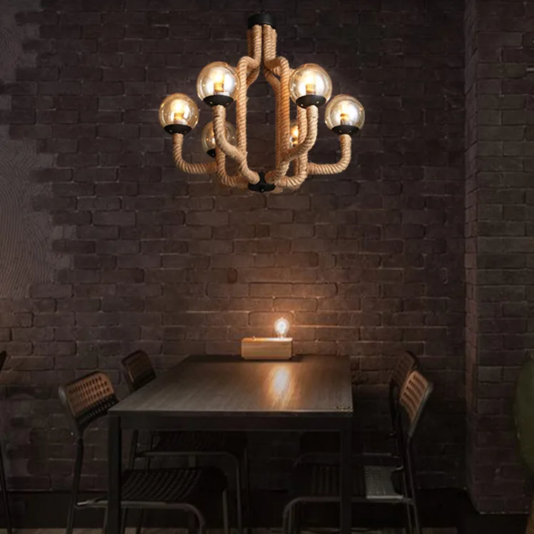Американский светодиодный светильник для гостиной, подвесные светильники для дома в стиле ретро, спальни, подвесные светильники для столовой