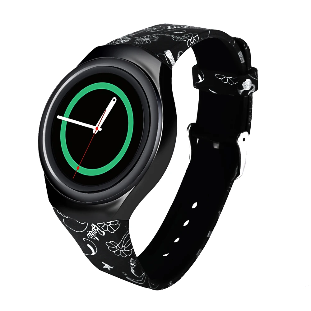 Спортивный силиконовый ремешок для samsung Galaxy gear S2 SM-R720 ремешок для часов Ремешок для samsung Galaxy gear S2 SM-R720 ремешок для наручных часов