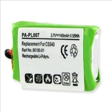 5 шт./лот TTVXO 86180-01 Батарея для Plantronics CS540 гарнитура Батарея