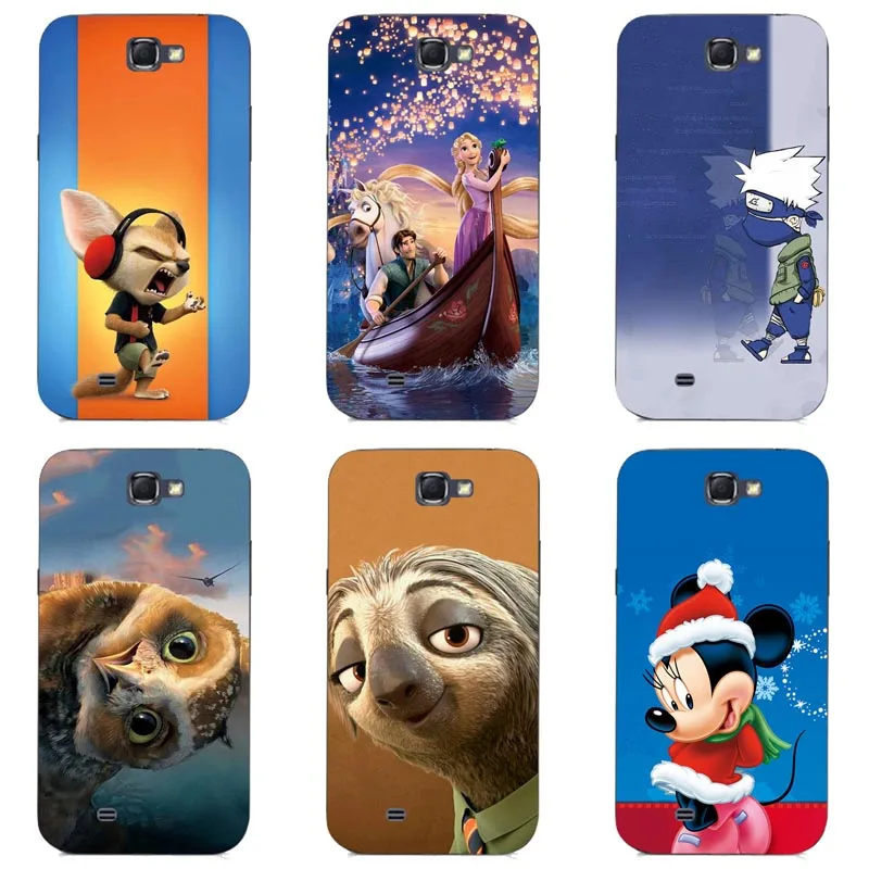 

ForSamsung Galaxy Note 2 II N7100 Housing Cover N7105 Note2 7100 Case Special Soft Silicone Cover Shell Vogue Bag Design Cover