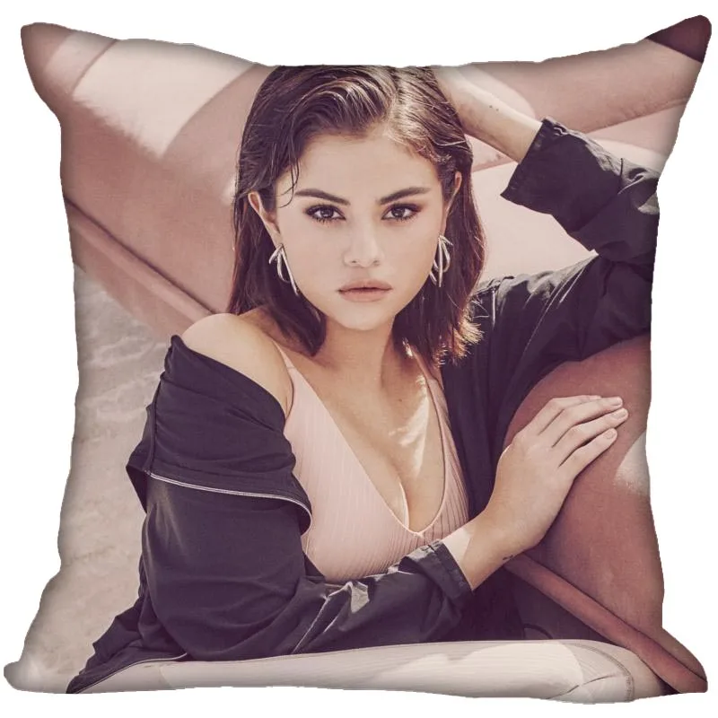 Selena Gomez наволочки для дома декоративные подушки крышка невидимый молнии подушки детские чехол Чехлы для декоративных подушек 40X40,45 X см 45 см - Цвет: 20