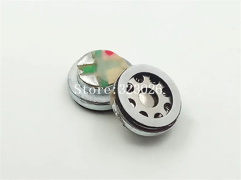 10mm speaker unit Beryllium membrane moving coil 16ohms bass 2pcs | Электроника