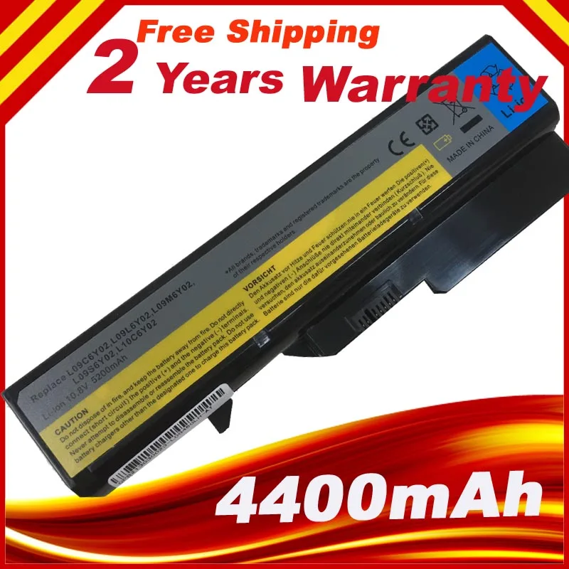 6-элементный Аккумулятор для ноутбука Lenovo IdeaPad G460 G470 G560 G570 B470 B570 V470 V300 V370 Z370 Z460 Z470 Z560