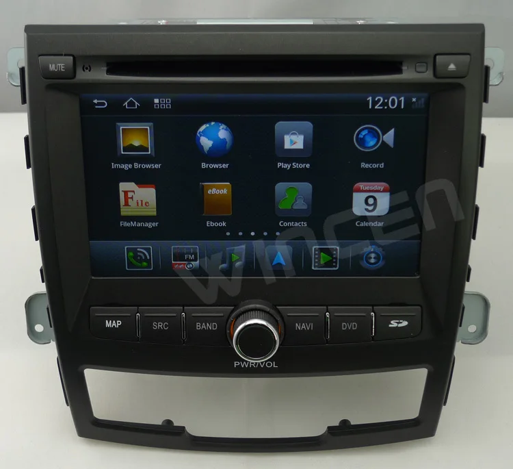 Clearance S150 Android 4.0 Car DVD GPS player for Ssangyong Korando 1080p HD A8 chip1GHZ CPU 512MB  DDR DSP WIFI 3G DVR TMC TPMS(opt) 4
