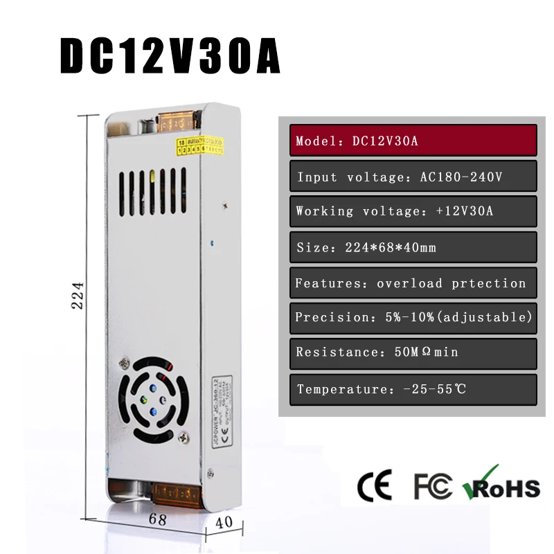 12V30A