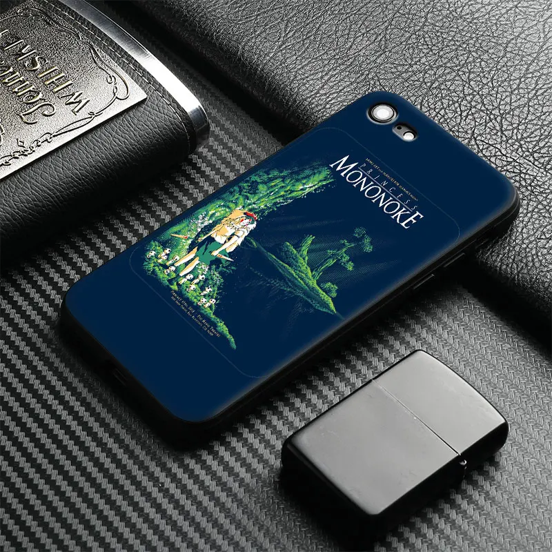 

Princess Mononoke Hayao Miyazaki artwork Tpu Soft Silicone Phone Case Cover Shell For Apple IPhone 5 5s SE 6 6s 7 8 Plus X 10