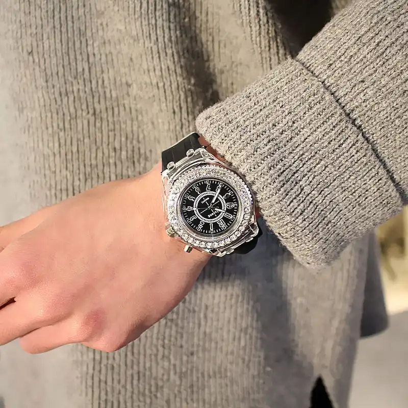 led flash watch