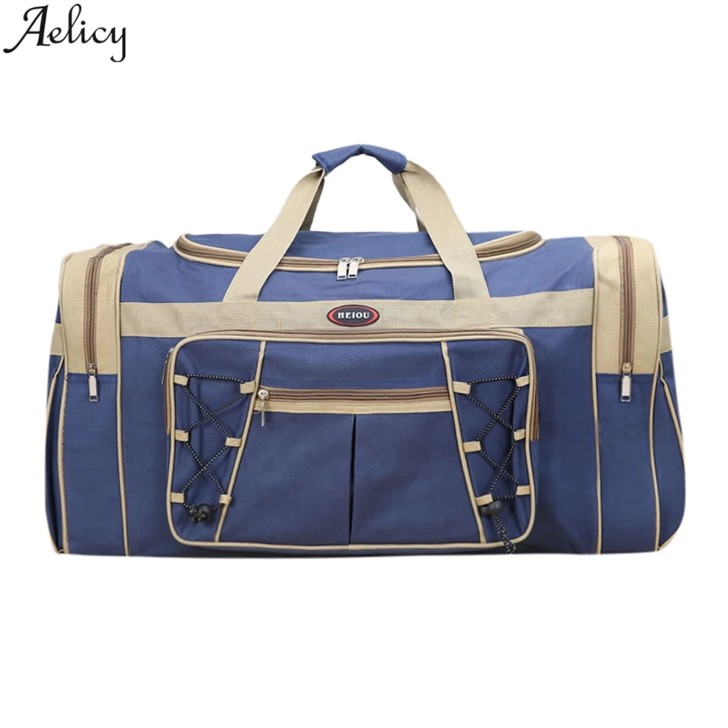 

Aelicy Fashion Oxford Travel Bag Large Capacity Men Hand Luggage Travel Duffle Bag Weekend Bag Women Multifunctional Travel Bags