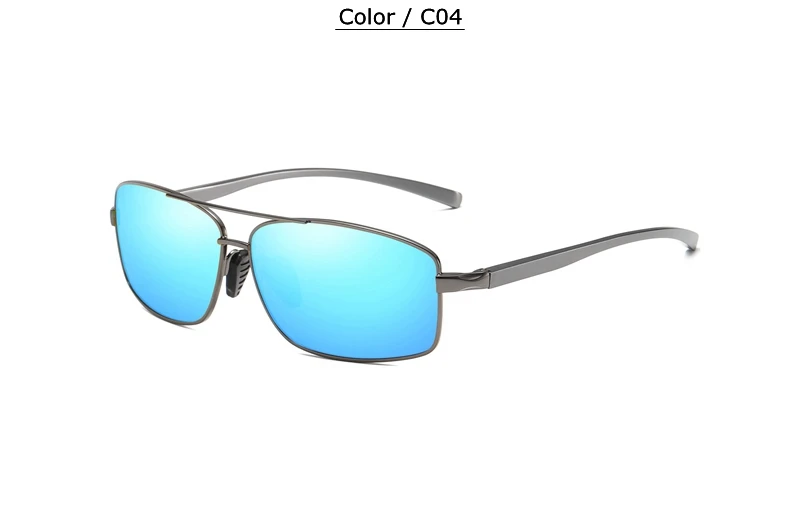 Мужские солнцезащитные очки TUZENGYONG, в алюминиевой оправе, брендовые поляризационные очки для мужчин
