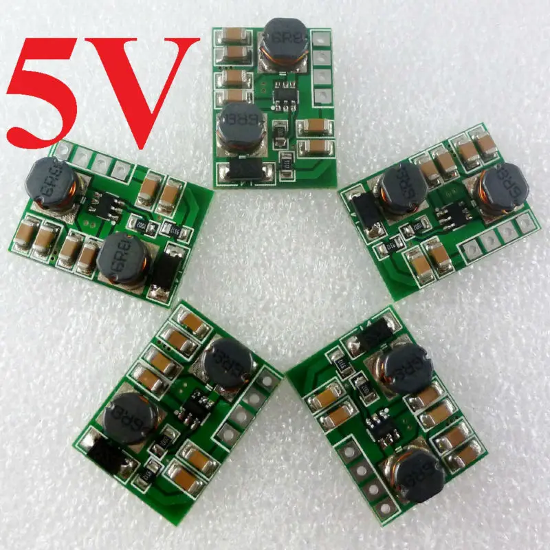 saída 5v DC-DC step-up & amp step-down