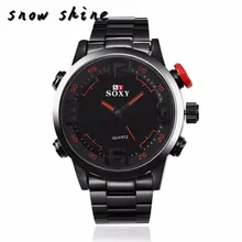 snowshine #10 Mens Luxury Army Sport Wrist Watch Waterproof Analog Quartz Watches free shipping