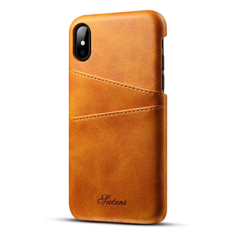 Luxury PU Leather Case For iPhone XS Max XR Fashion Card Holder Wallet Phone Back Cover For iPhone XS Max X 8 7 6S 6 Plus Case (8)