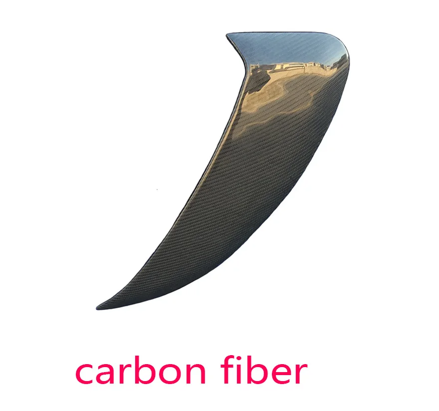 Углеродное волокно для Porsche 981 Cayman сторона Впускной воздуховод вентиляционное отверстие глянцевое волокно отделка внешняя отделка Аксессуары гонки - Цвет: Carbon Fiber